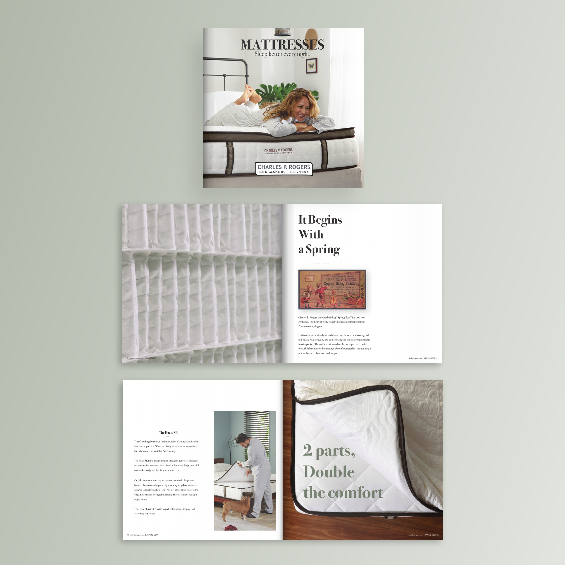 Print + Digital Catalog: Mattresses