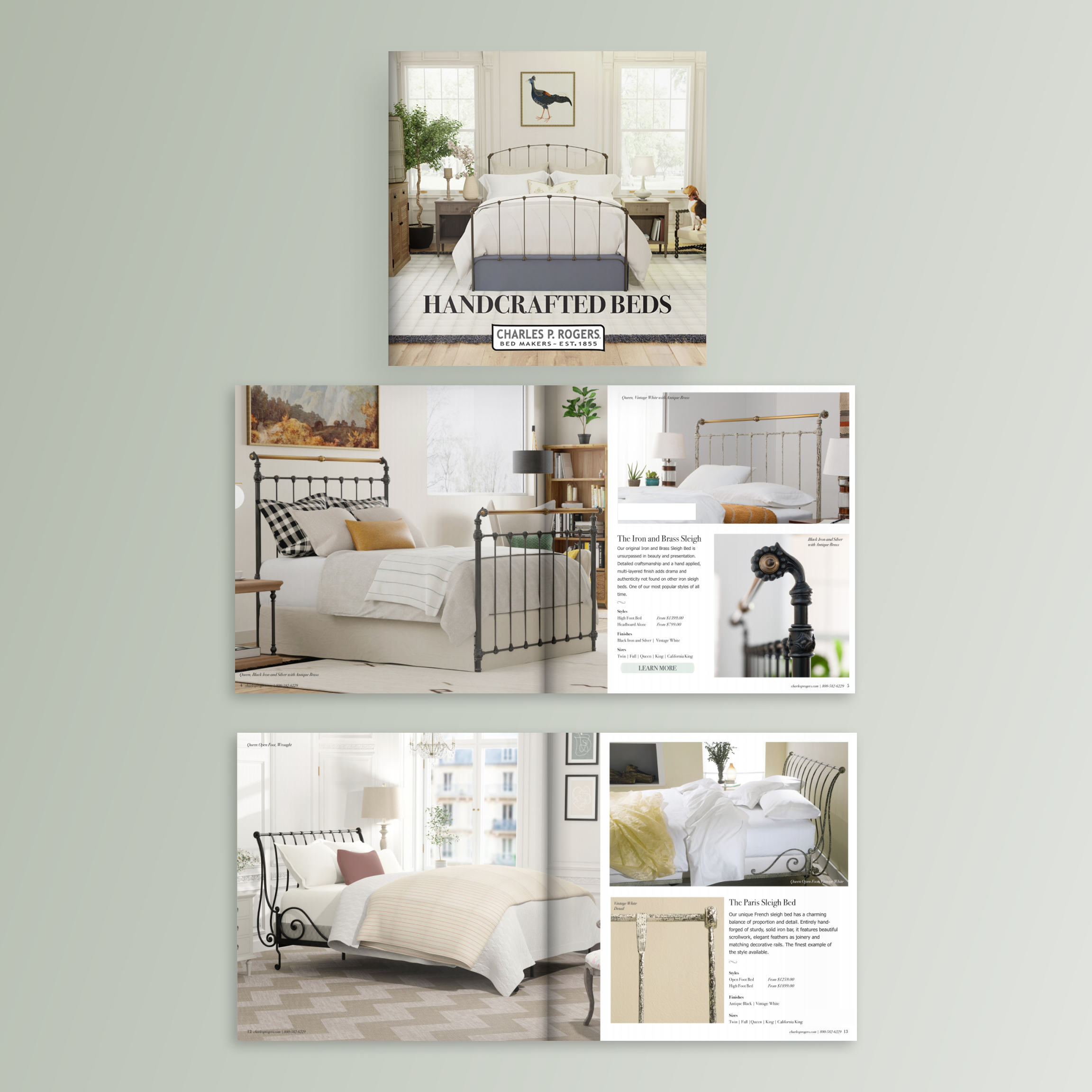 Print + Digital Catalog: Beds