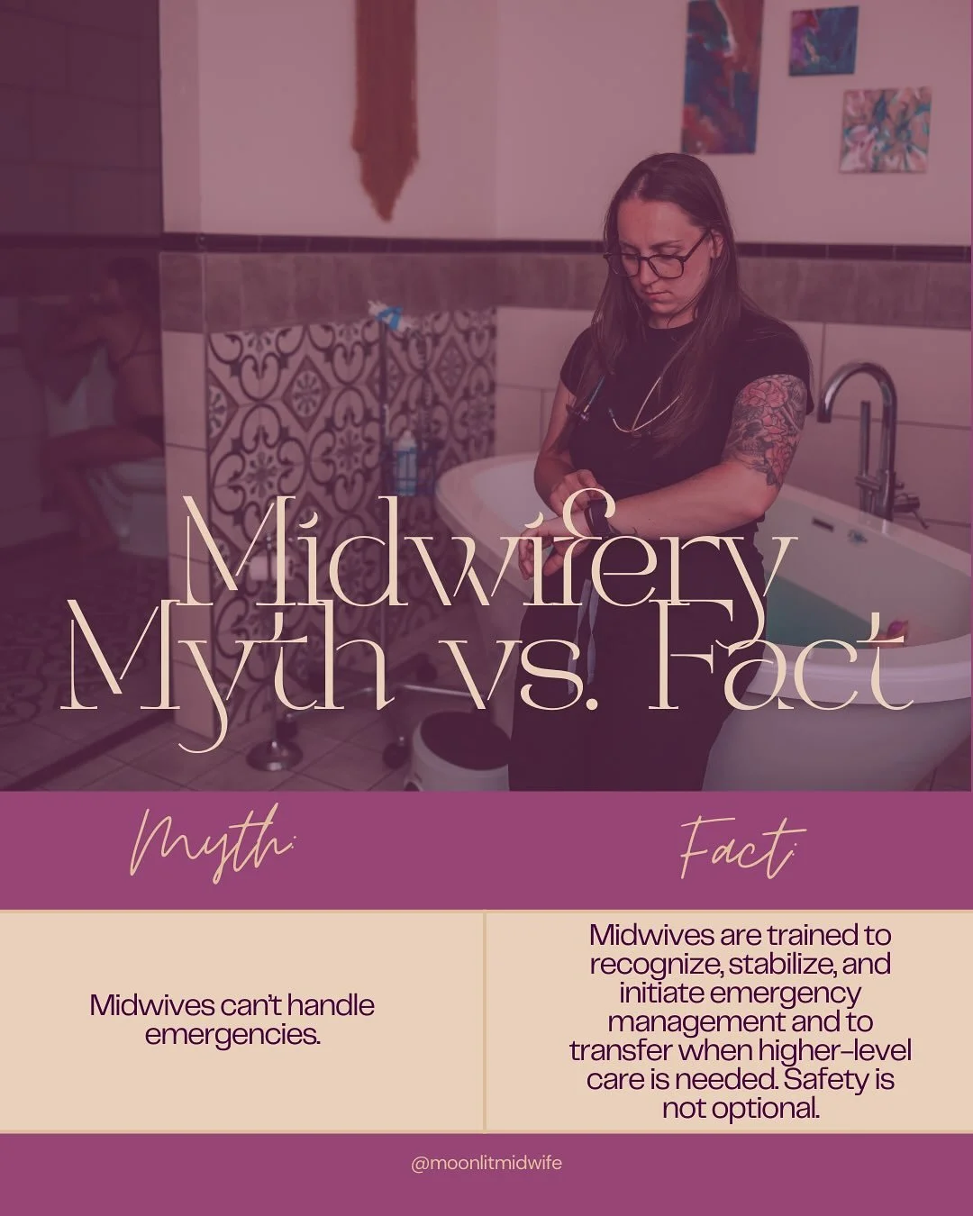 There is so much noise around birth.

My hope is that families feel confident, informed, and supported no matter what type of birth they choose. 

Midwifery care is about safety, relationship, and respect. 

If you have questions, ask them. That&rsqu