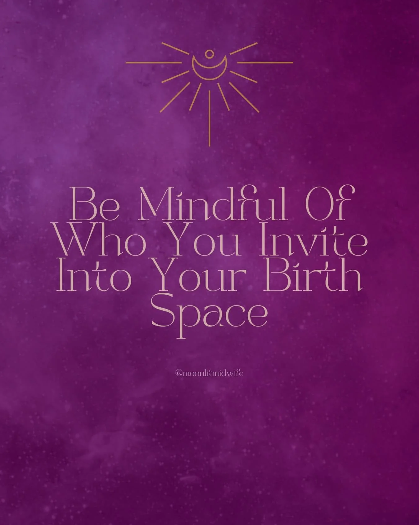Honestly, the people in the room can make or break your birth experience.

Birth is vulnerable, instinctive, and deeply influenced by your environment.

The wrong energy can make it hard to relax, let go, and feel safe in your body.
The right support
