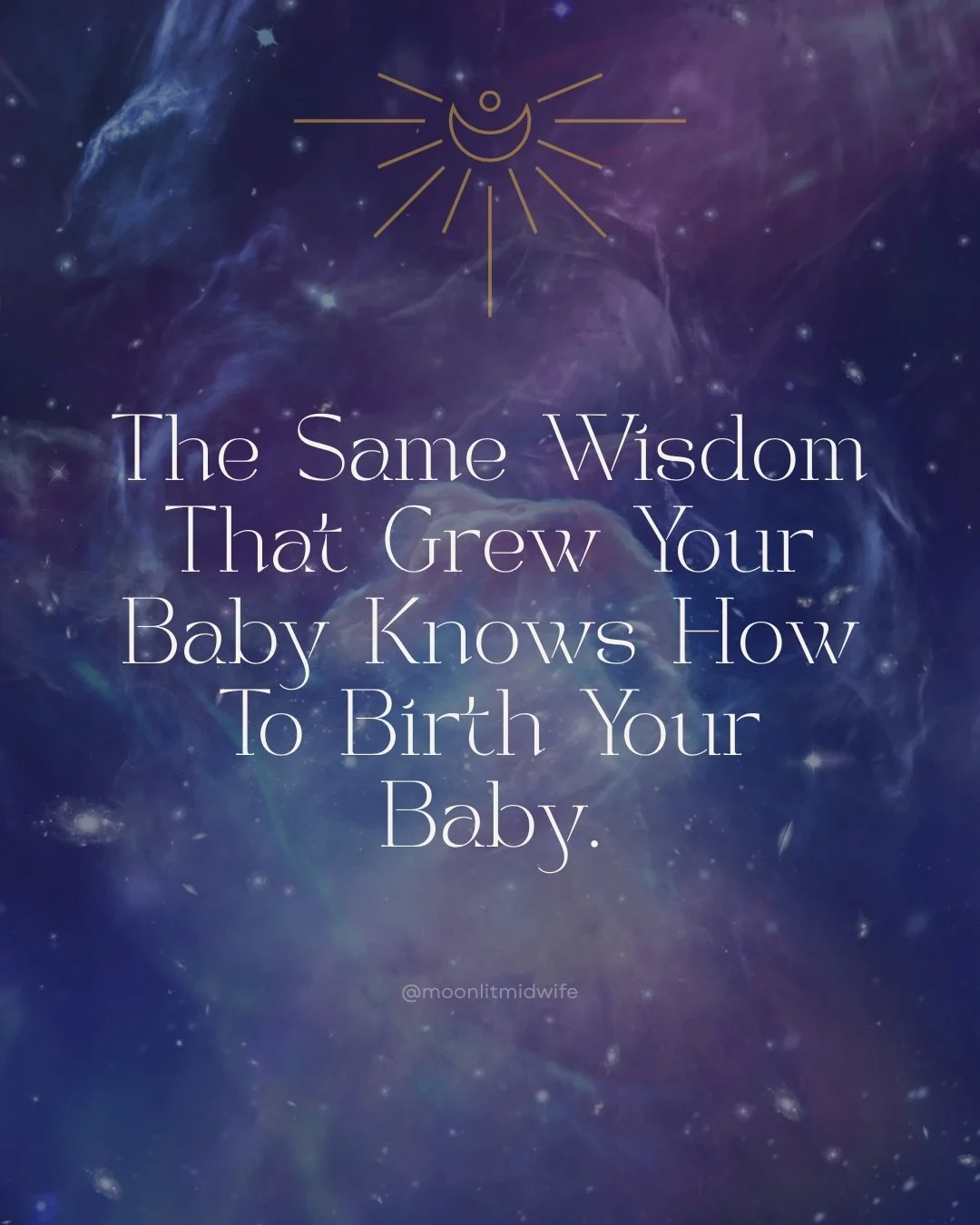 We&rsquo;ve been taught to doubt our bodies.

Birth invites us to remember.
To listen.
To soften.
To trust.

The wisdom is already within you 🌙 ✨ 

#wyomingmidwife #homebirthwyoming #laramie #cheyenne #noco