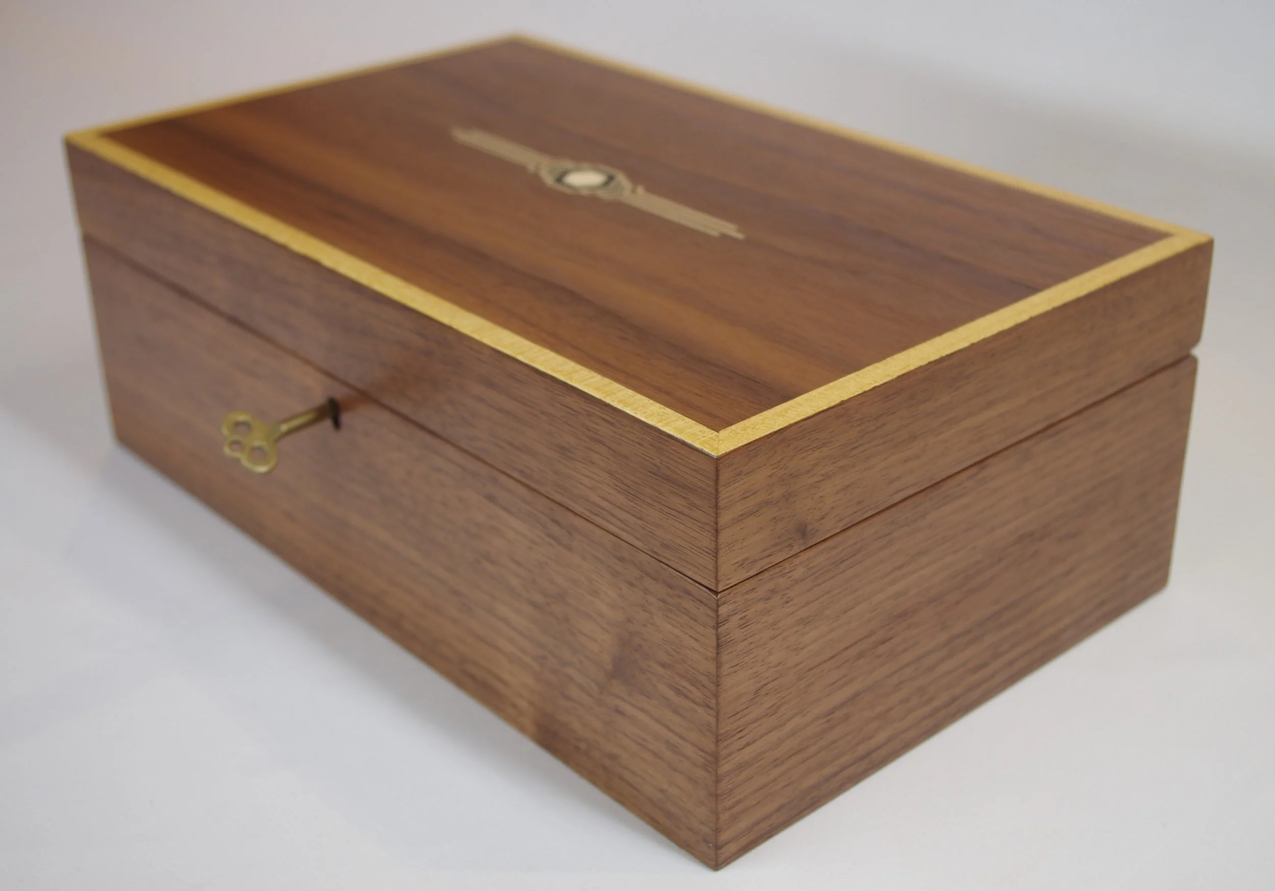 Watch box in American Black Walnut wood.
