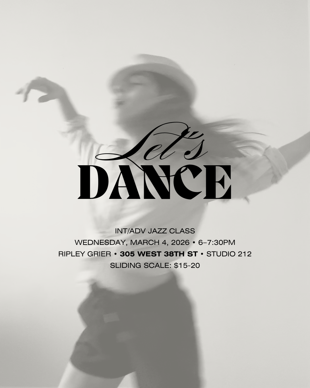 Jazz Class with Sara Rodriguez