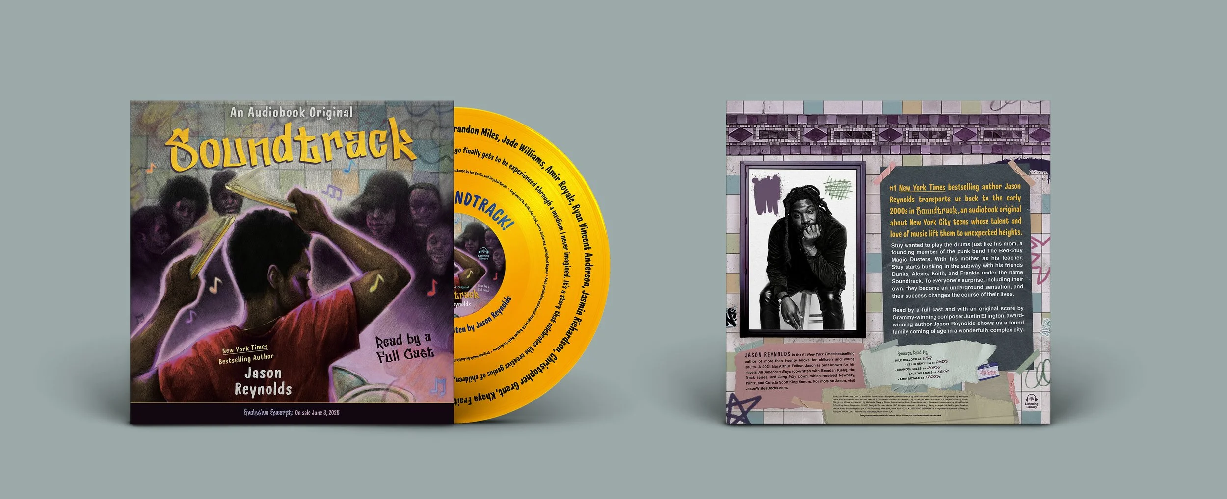 Art direction and typography by me, featuring illustration by Julian Adon Alexander.
