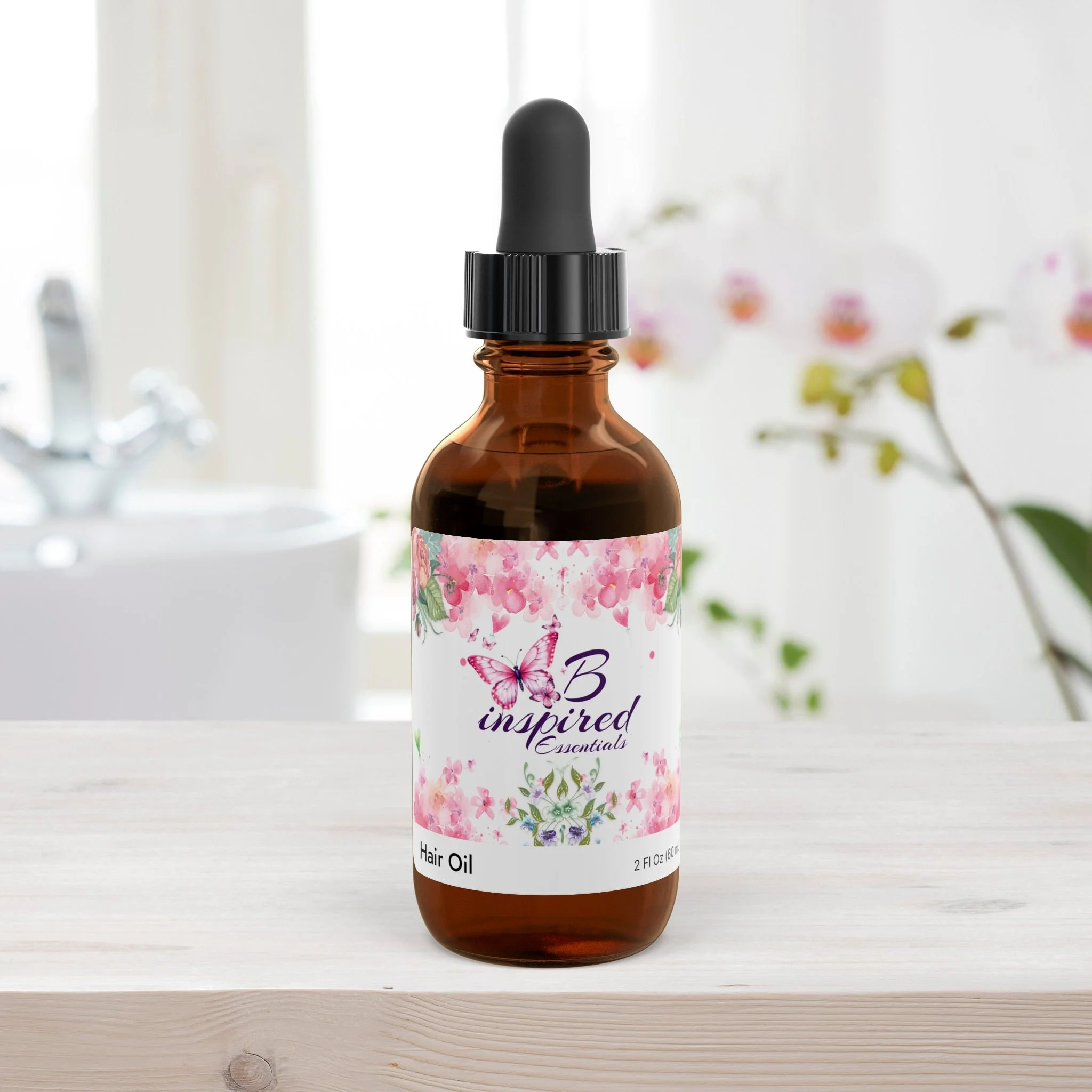 B Inspired Essentials Vegan Hair Oil, 2oz