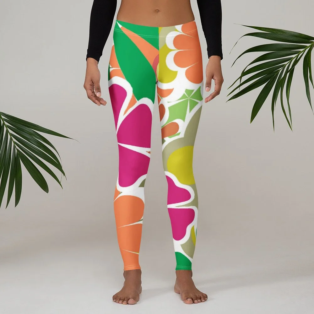 Flower Power Premium Leggings
