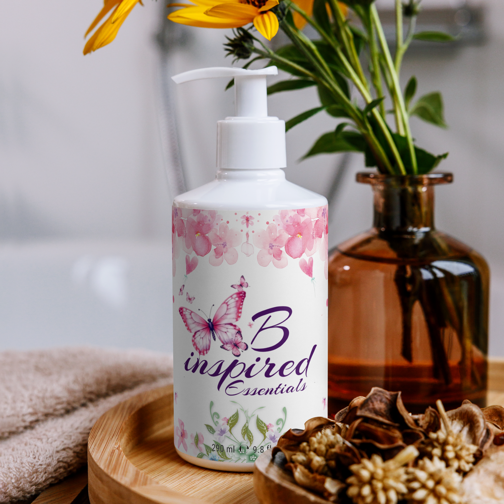 B Inspired Essentials Refreshing Vegan Hand & Body Lotion
