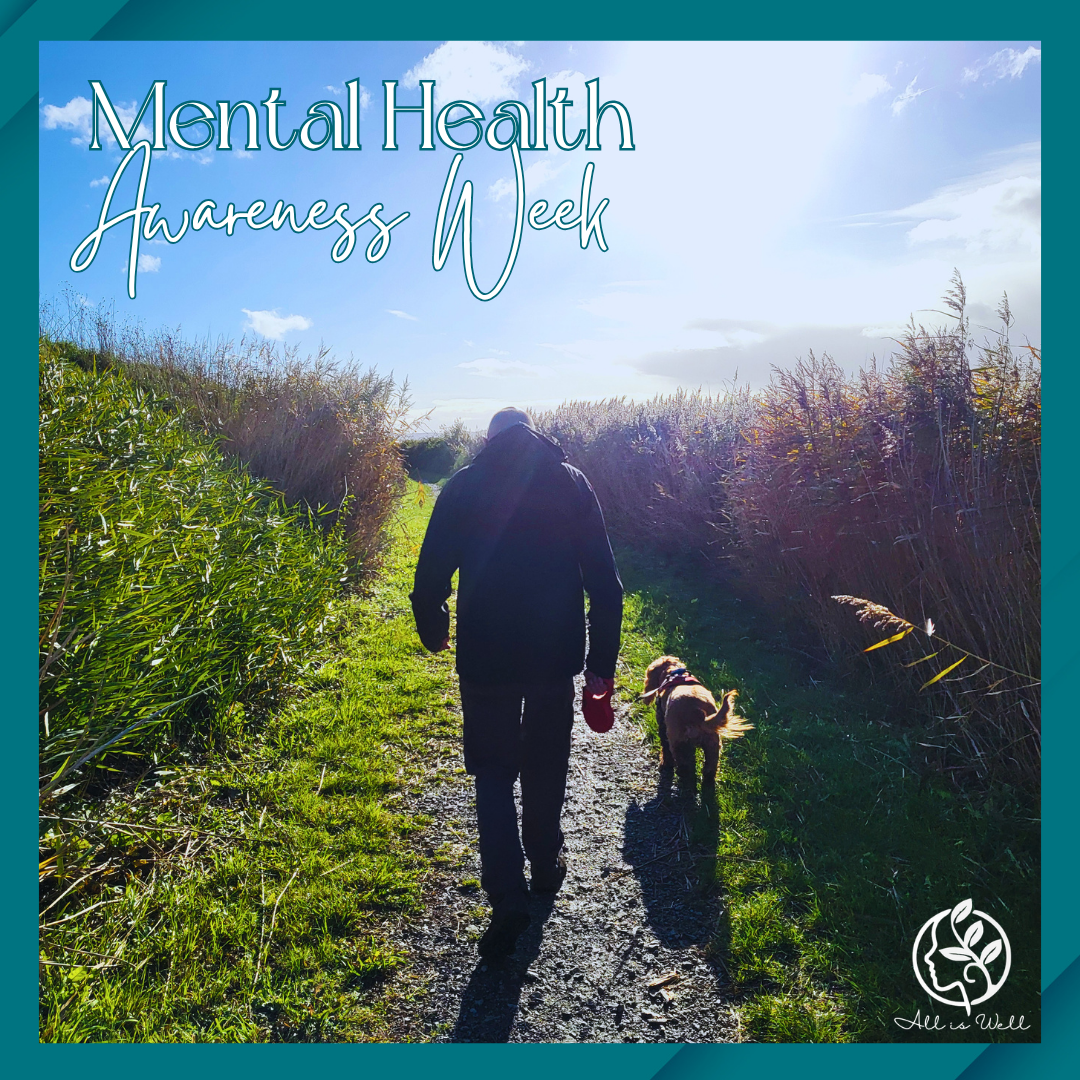Trauma informed practice supporting emotional wellbeing in schools Therapy Dog Lola walking outdoors