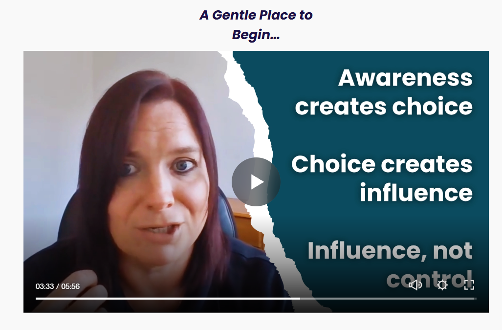 screenshot of All Is Well Approach CPD Course Beyond Behaviour