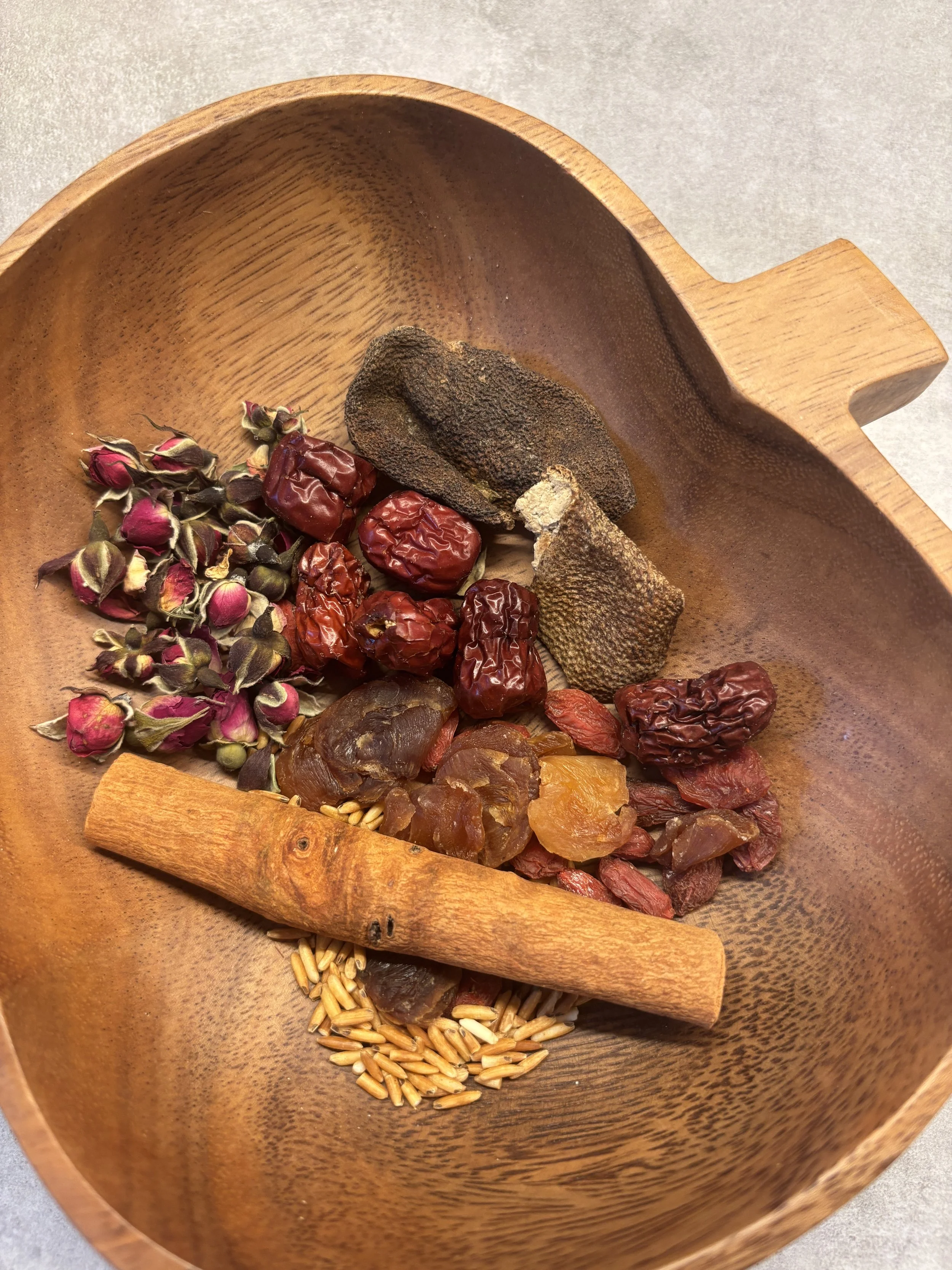 Herbal tea paired with the workshop