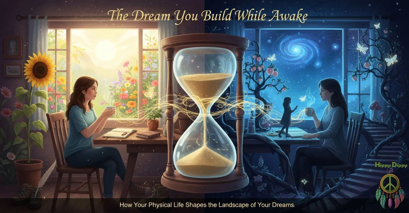 Read the full blog post on my website-
https://www.livehippydippy.com/blog/the-kingdom-within-waking-and-dreaming-as-one-creation

You are dreaming right now, and every choice you make &mdash; from the way you sip your coffee to the way you speak whe