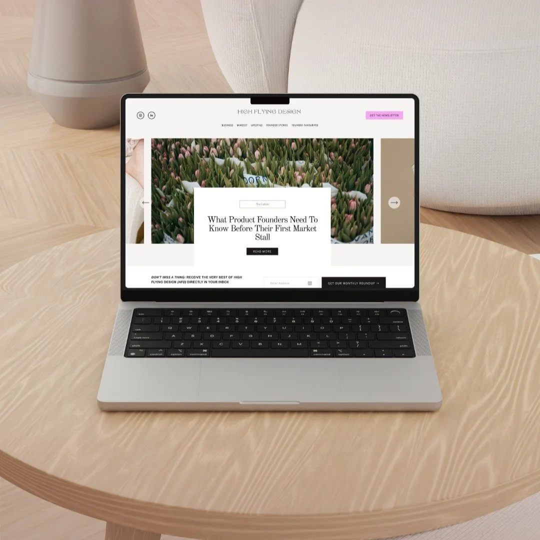 THIS WEEK ON HIGH FLYING DESIGN:

🧱 What @femalefoundersrise's rise report actually tells us about building a business as a woman

🍋 @lucy.nutritionn shares how to actually eat well when you are running a business

💐 What product founders need to 