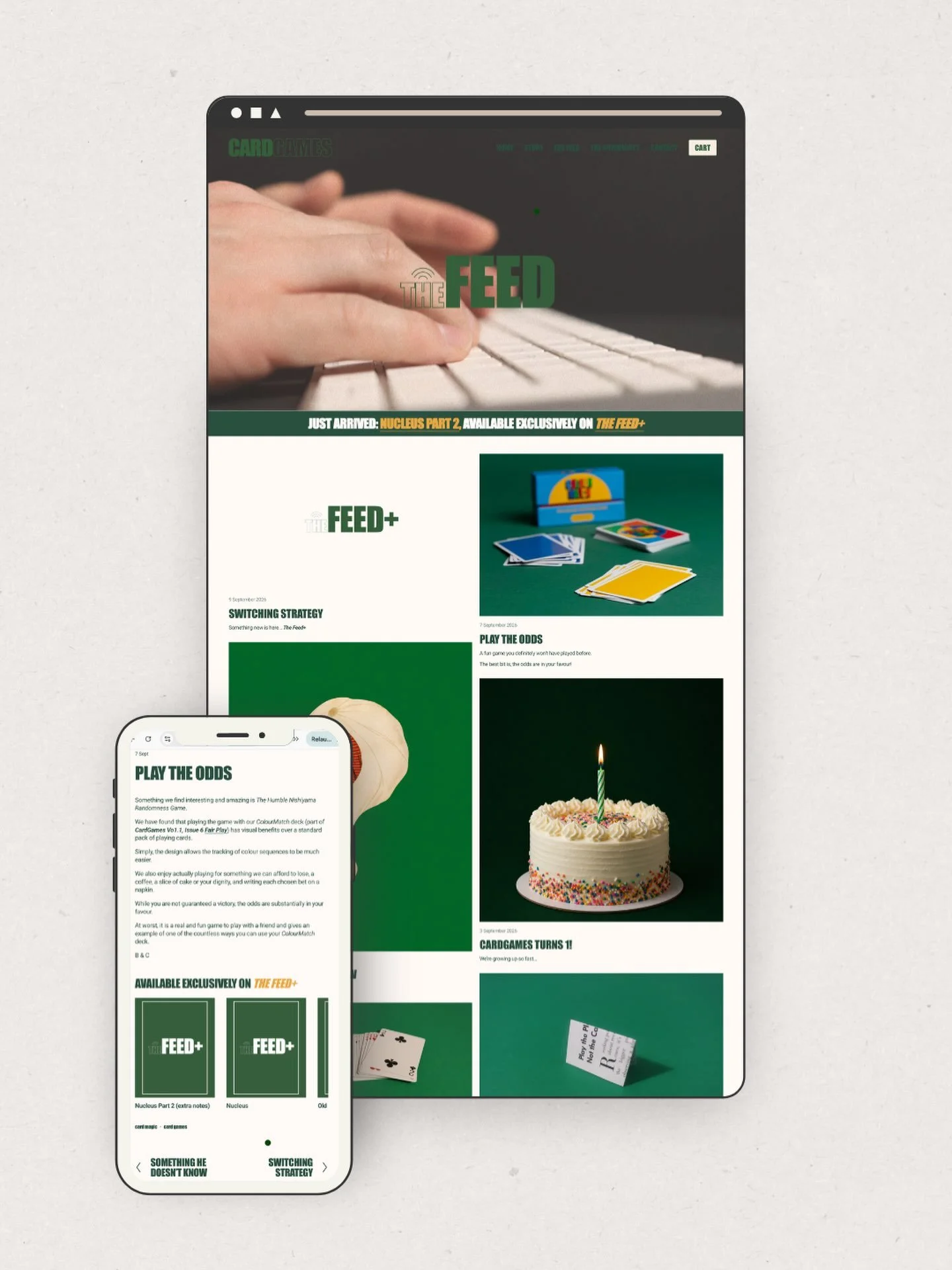 Not every project needs a rebuild. Brad Hodgins had already made a strong start on his Squarespace site. What he needed was someone who could push it past what the platform does out of the box. 📦 🐇 

The tricky bit was structural. Brad &amp; Chris 