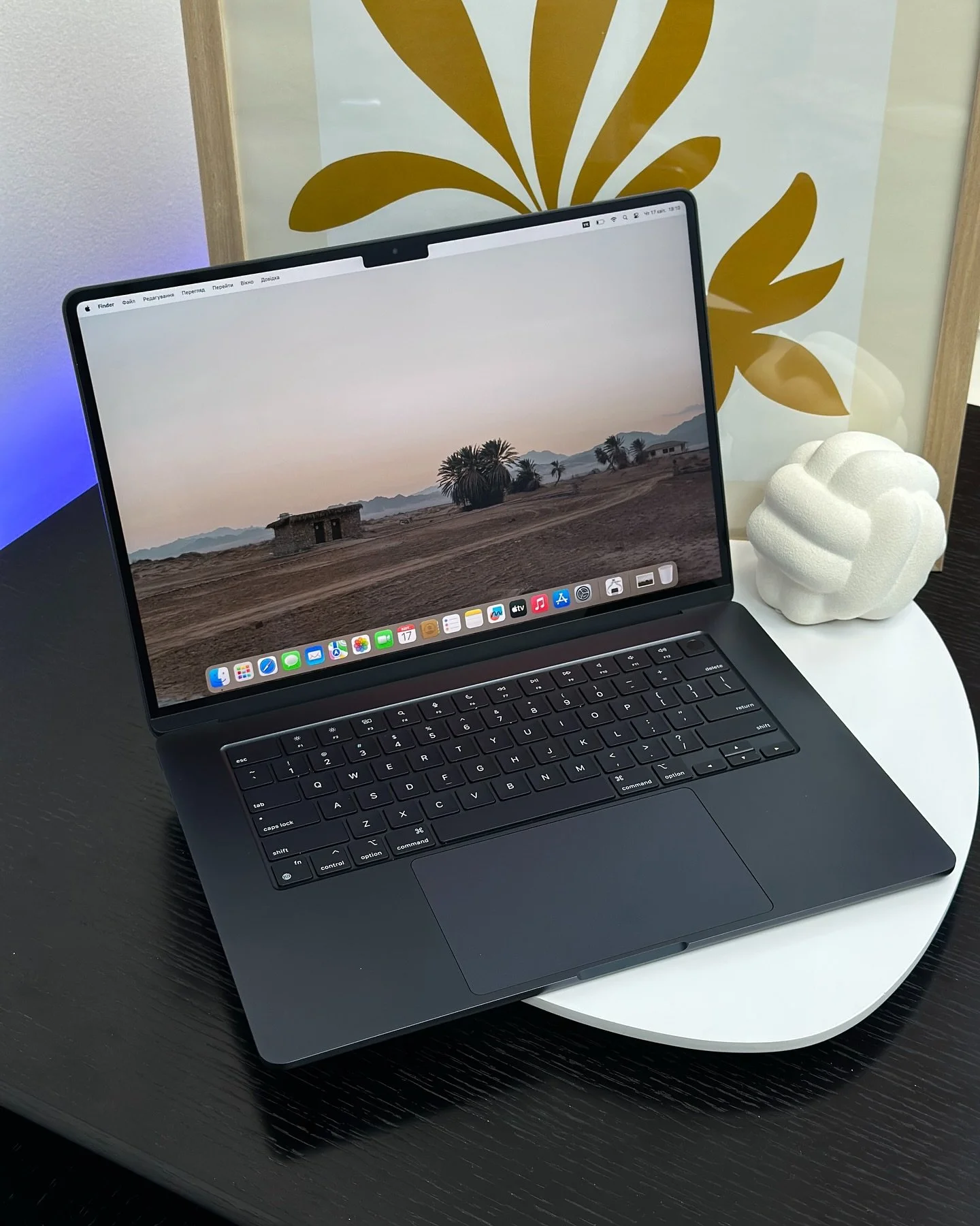 The 2025 15" MacBook Air in Midnight Blue