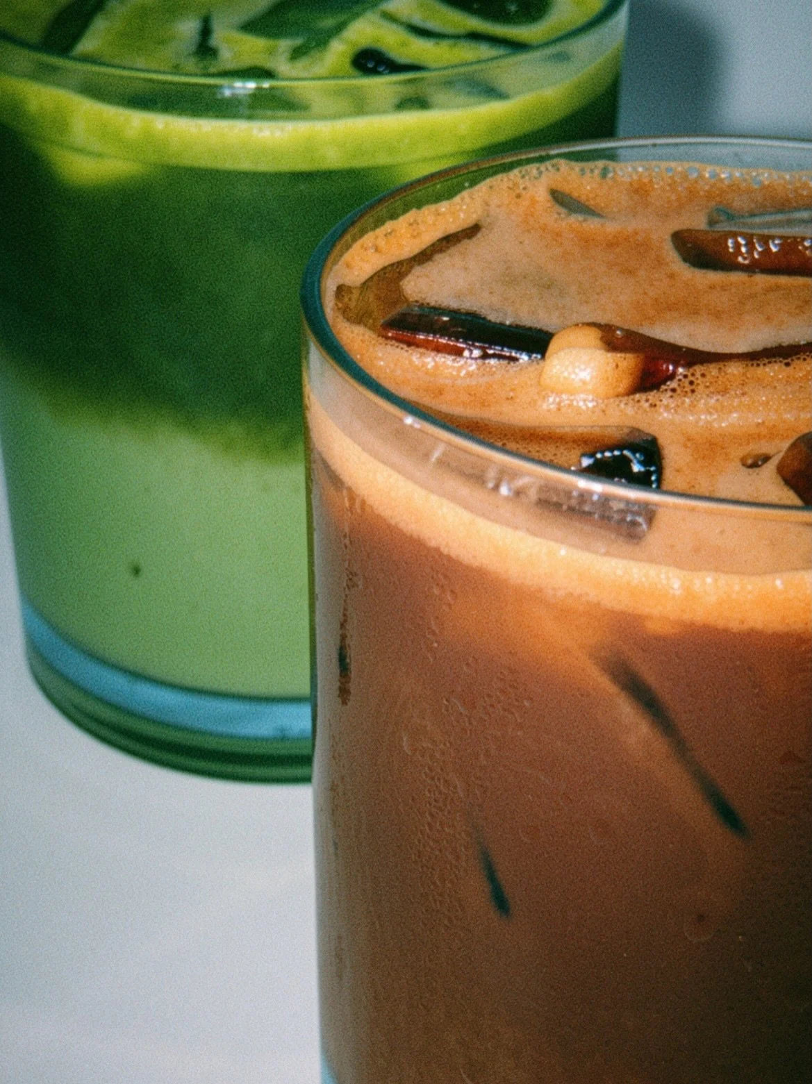 ☀️ Summer Drink Launch

Meet the summer lineup:

🌿 Neon Trees &mdash; Honeydew Lavender Matcha
🍯 Paramore &mdash; Honey Walnut Hojicha with Brown Butter Salt Foam (hojicha is a roasted green tea)
🍊 Phoenix &mdash; Cold Brew Sangria

Three drinks. 