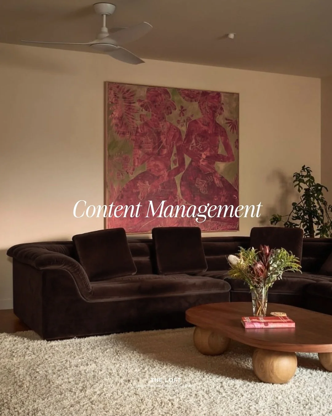 Running a brand is a full-time job. Creating, posting, and staying consistent shouldn&rsquo;t have to be.

Our Content Management service combines monthly campaign-level production, UGC creation, and account management, all bundled into one seamless 