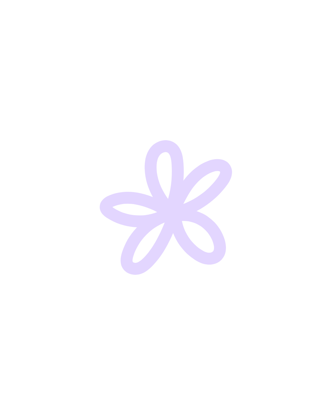 Geometric drawing of an outline square with sections divided by vertical, horizontal, and circle lines.