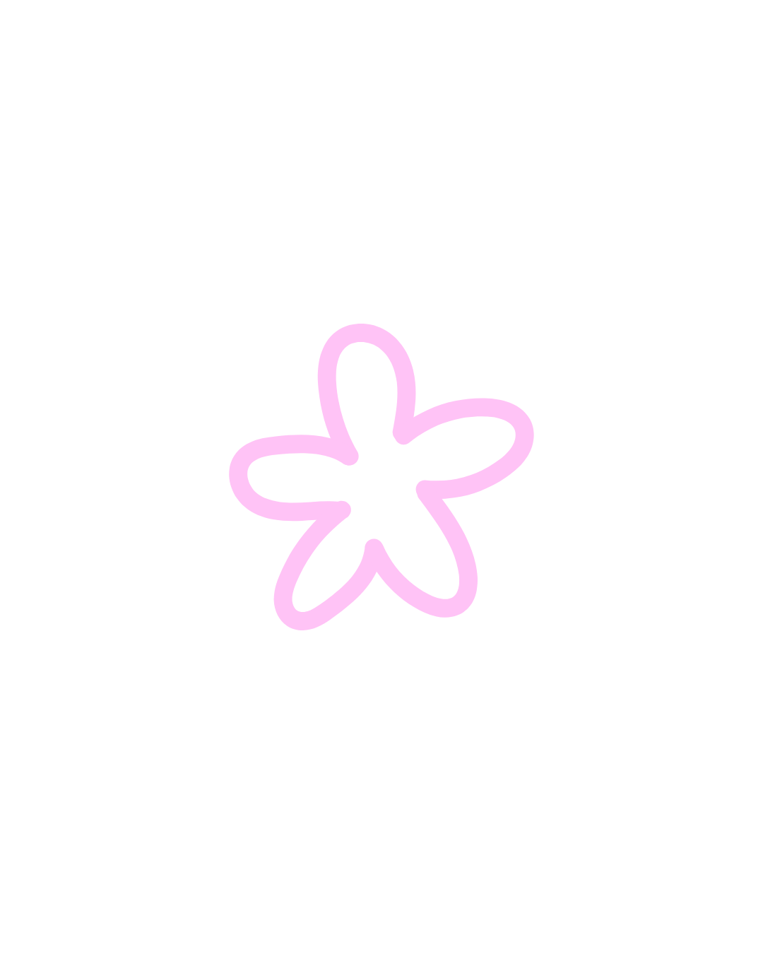 Geometric drawing of an outline square with sections divided by vertical, horizontal, and diagonal lines.