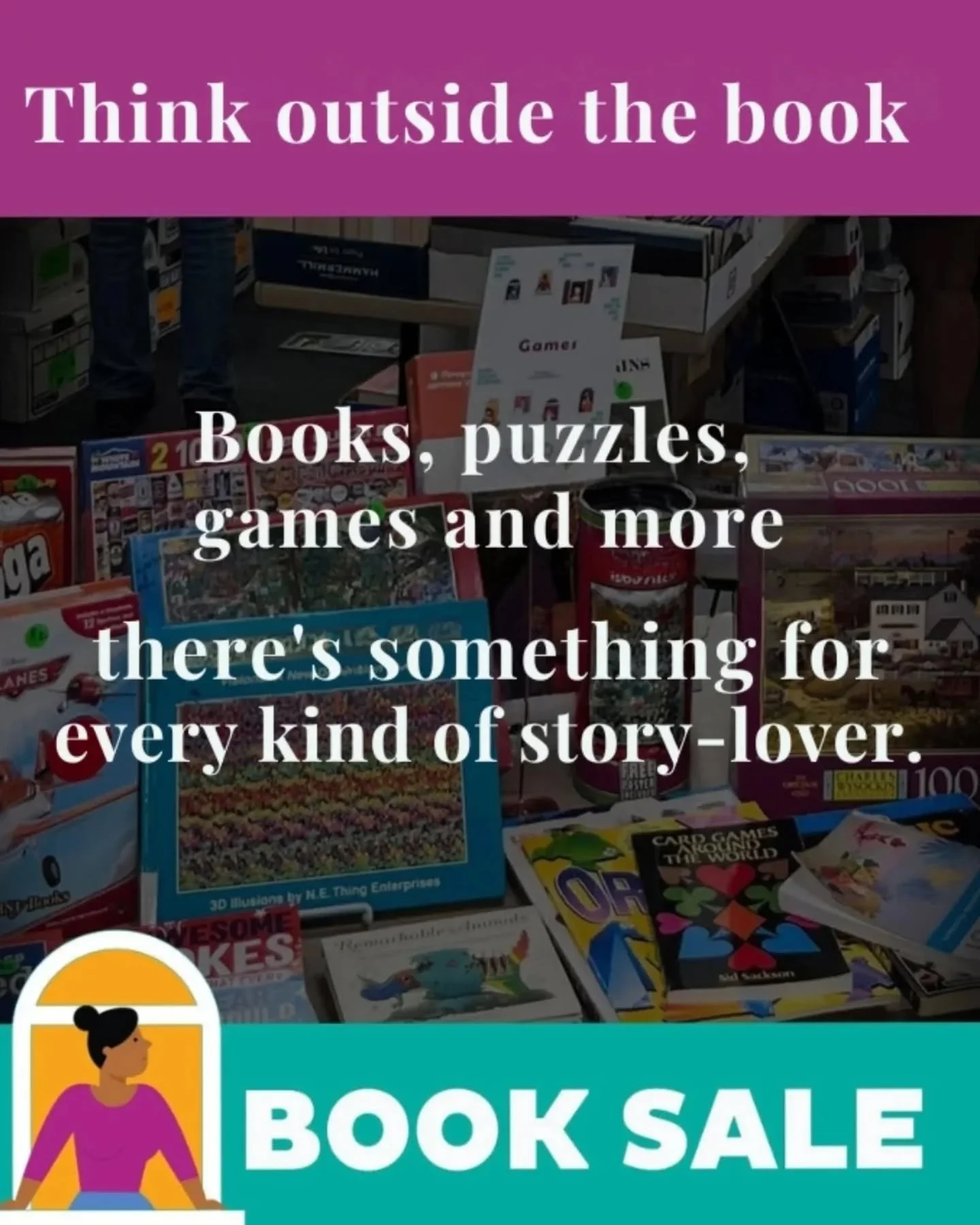 The countdown is on&hellip; just days until the Duncan Library Book Sale!&nbsp;

Books, games, puzzles &mdash; those long summer reading days aren't too far away, visit the sale and stock up this week!

April 23&ndash;26. Members score early access o