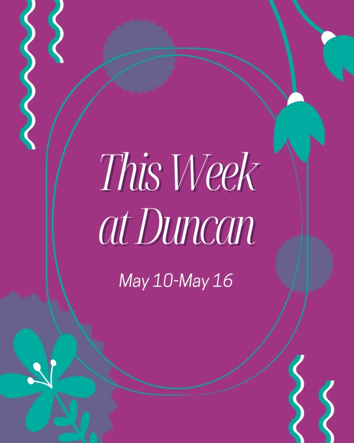 The Duncan library is more than just books! It's also filled with opportunities to find connections. Find your community at one of our events this week.

#friendsofduncanlibrary&nbsp;#alexandrialibrary&nbsp;#duncanlibrary