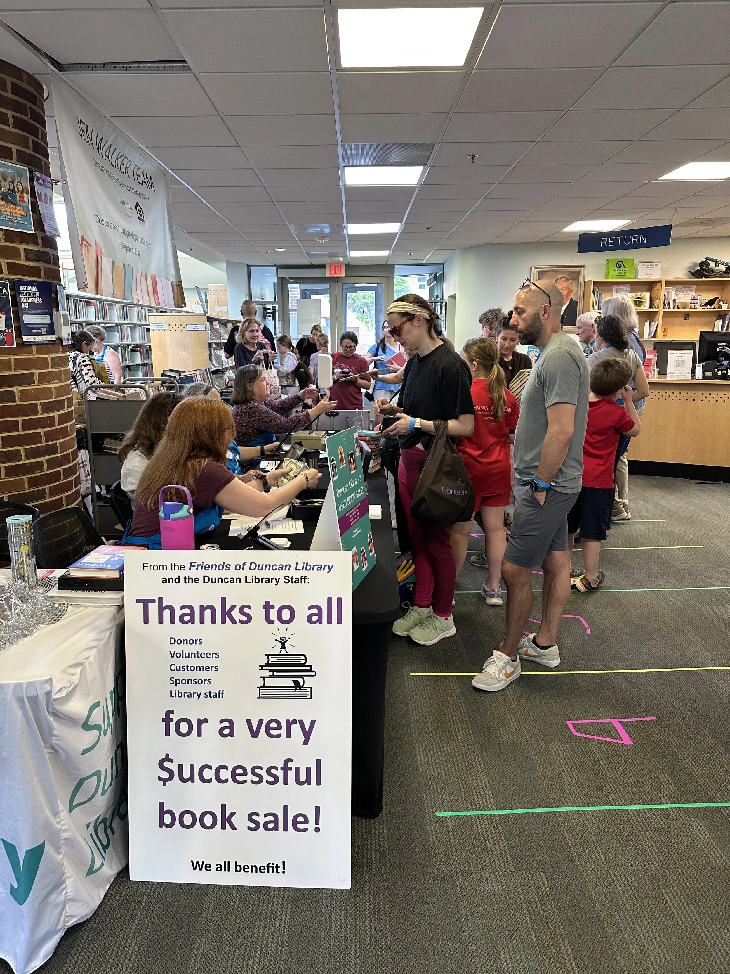 A Record-Breaking Weekend: Inside the Spring 2026 Book Sale