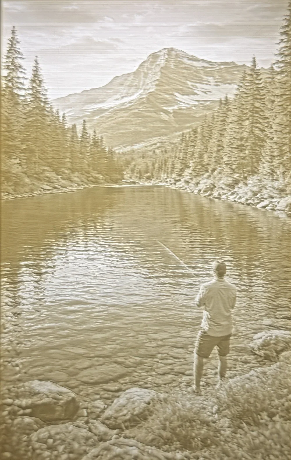 Fisherman Scene Pane