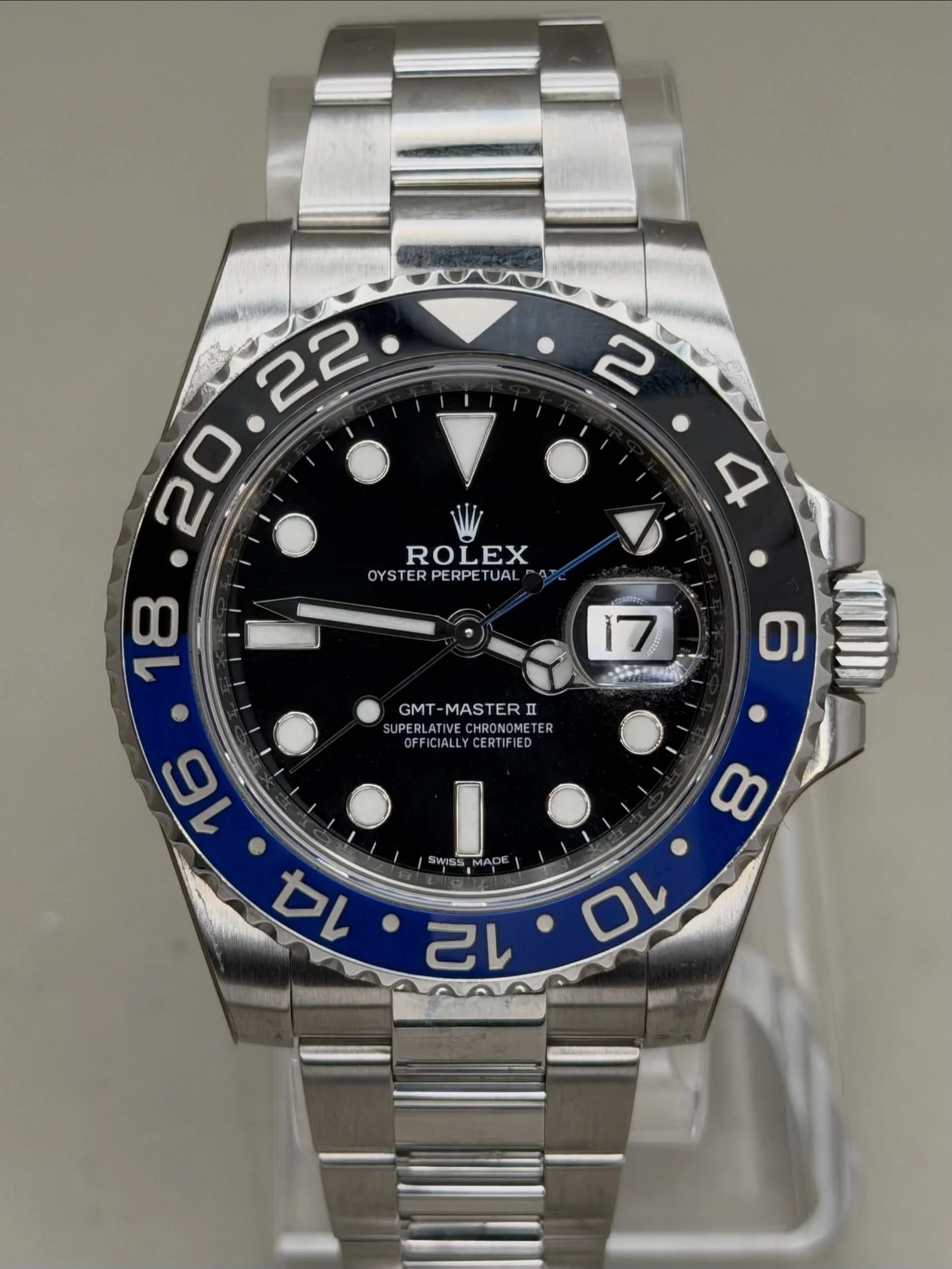 Rolex GMT Master II 116710BLNR 2017