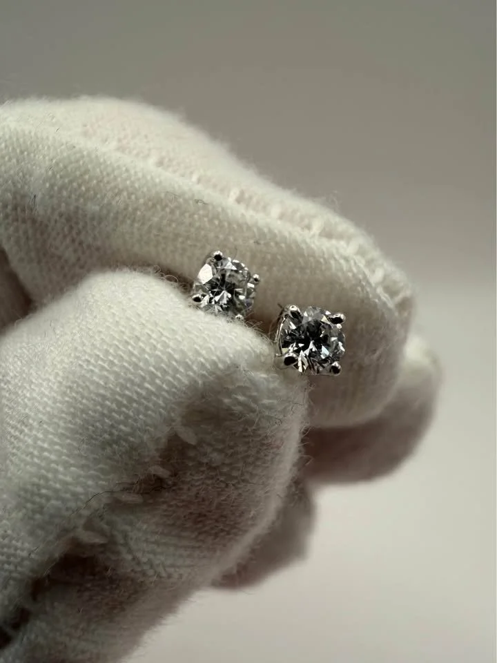 Lab Diamond Studs (.25 CTTW) Sterling Silver