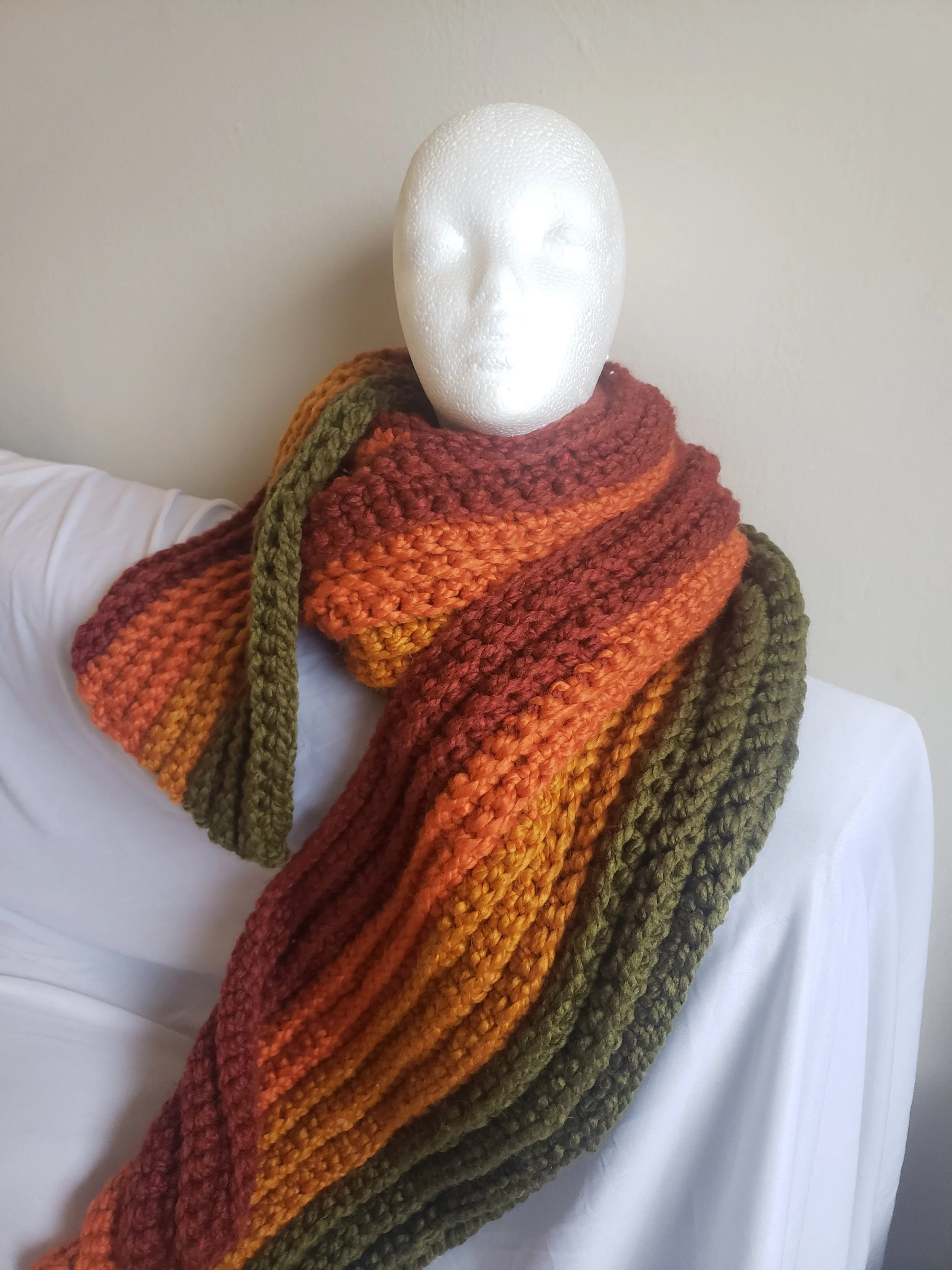 Custom Made Crotchet Unisex Scarf