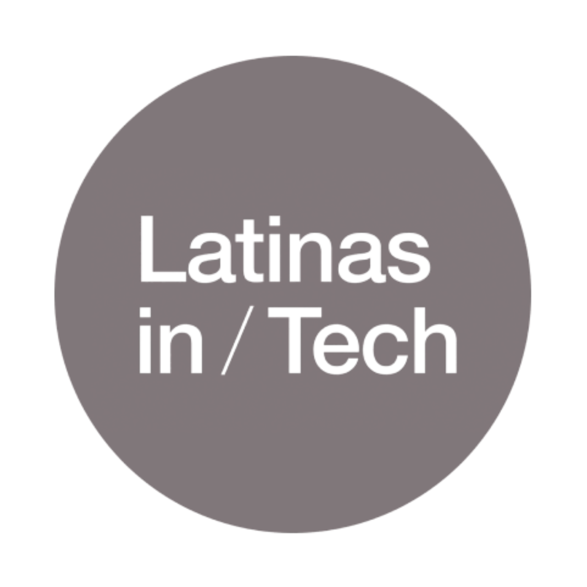 Latinas in Tech logo — partner organization supporting Latina leaders in technology; Grande Enterprises client in strategic events and digital storytelling.