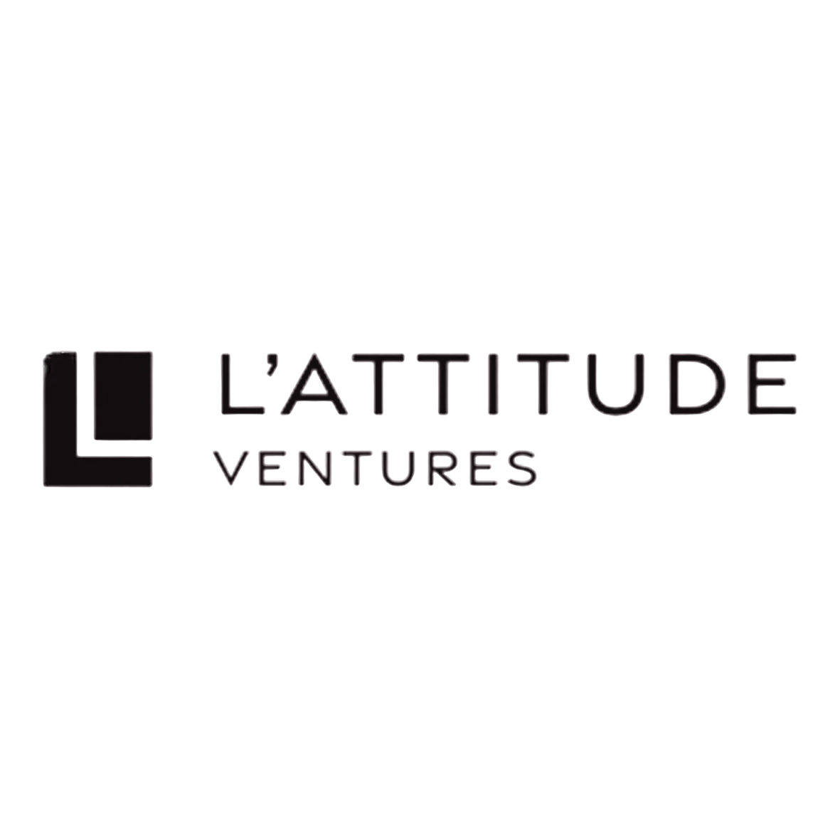 L'Attitude Ventures logo — Latinx-focused venture capital firm featured in Grande Enterprises' media production and brand strategy portfolio.
