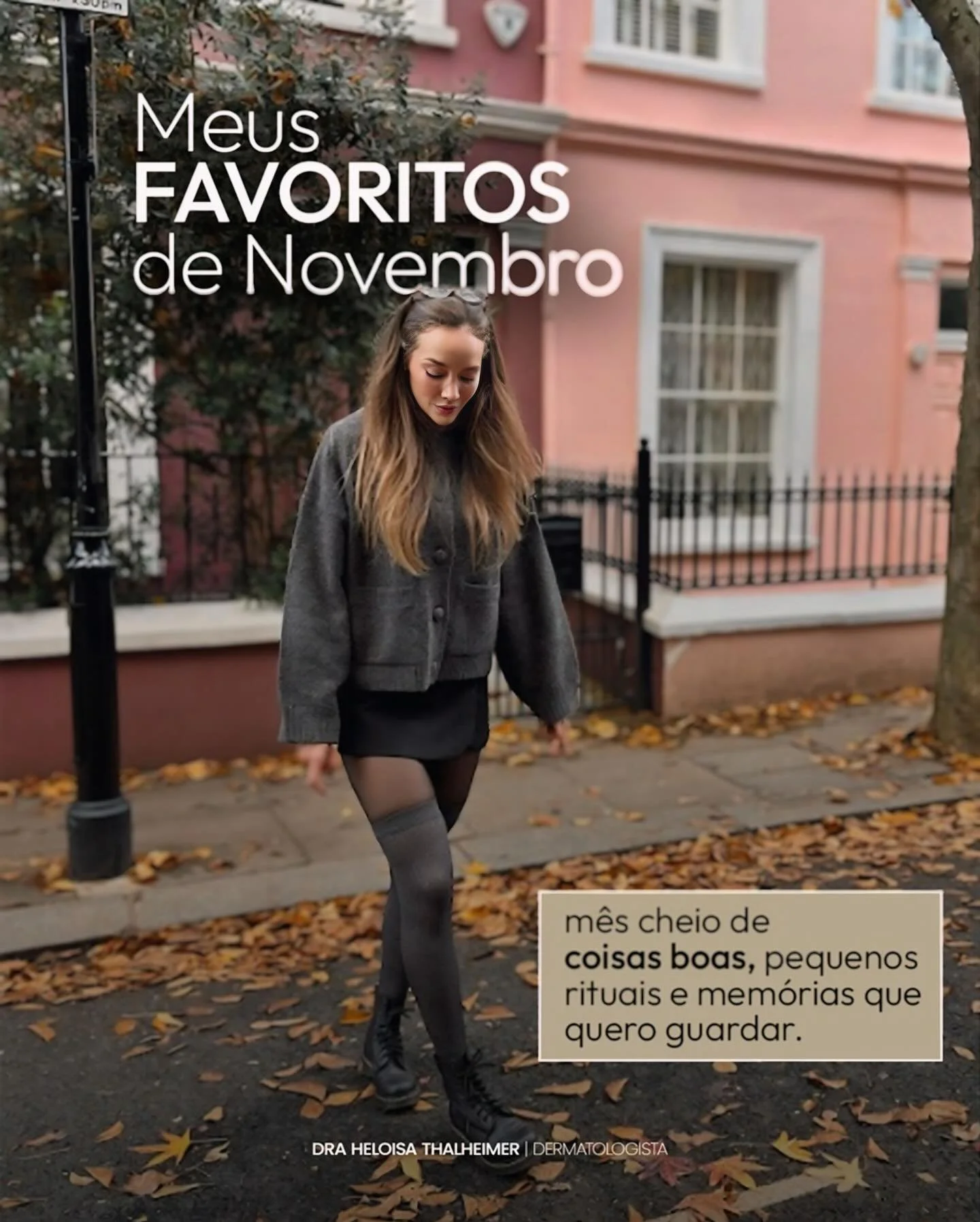 Novembro foi um daqueles meses que a gente vive no piloto autom&aacute;tico&hellip; e de repente percebe que guardou um monte de momentos bonitos no caminho. ✨

Entre viagens, reencontros, descobertas e pequenos rituais que fazem o dia mais leve, reu