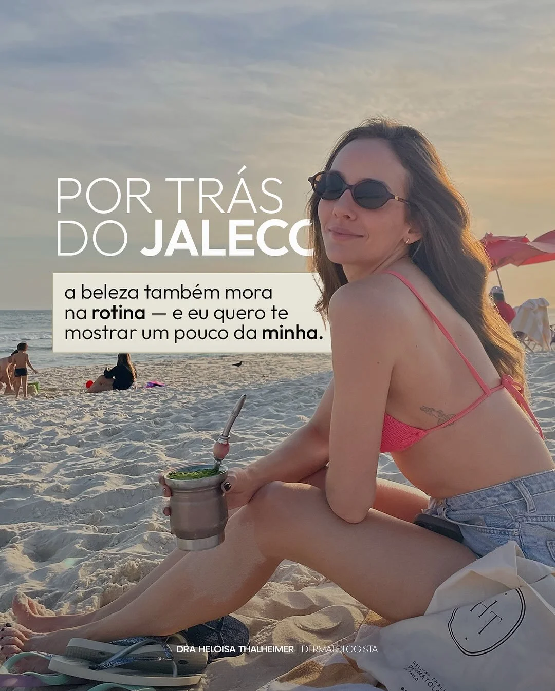 Por tr&aacute;s do jaleco existe uma mulher que treina para se sentir viva, que coleciona caf&eacute;s como quem coleciona mem&oacute;rias, que encontra paz no abra&ccedil;o de um gato e que planeja viagens mesmo quando a mala ainda est&aacute; guard