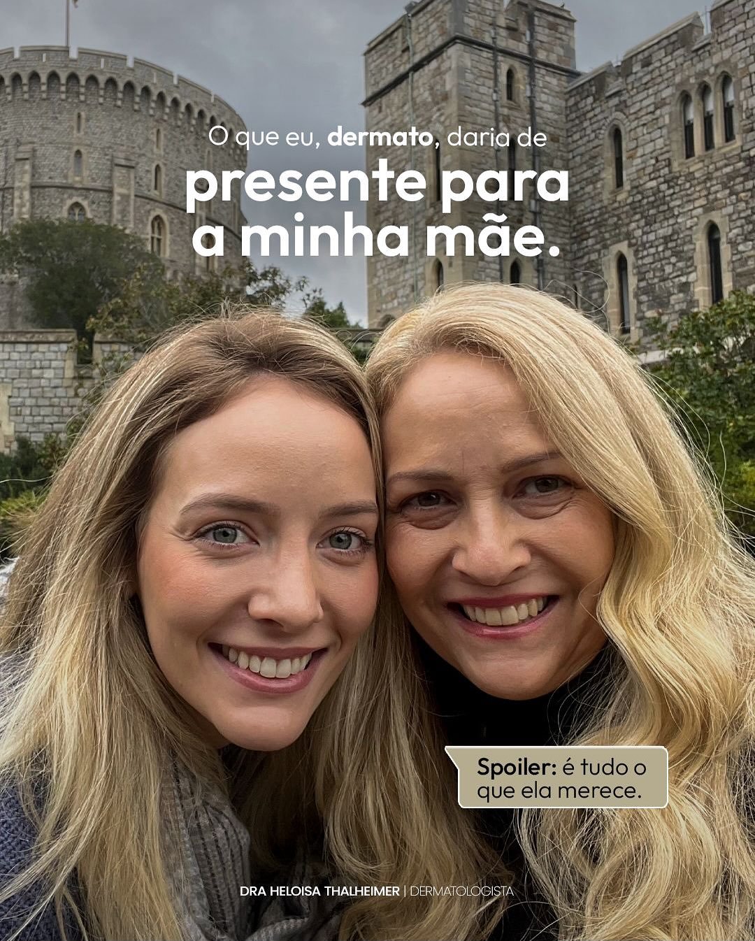 O melhor presente para o Dia das M&atilde;es n&atilde;o precisa ser &oacute;bvio.

&Agrave;s vezes, ele vem em forma de cuidado, autoestima, tempo para si e aquele olhar no espelho com mais leveza.

Nesse post, compartilhei o que eu, como dermato, es