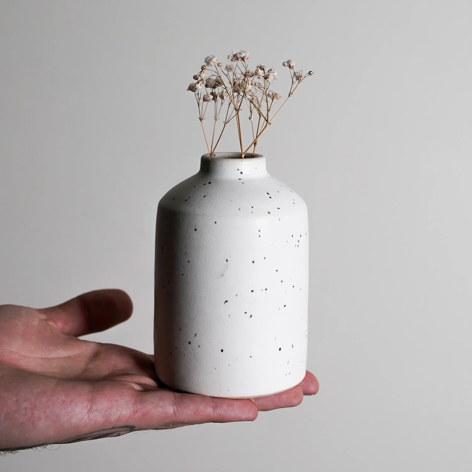 Speckled Bud Vase