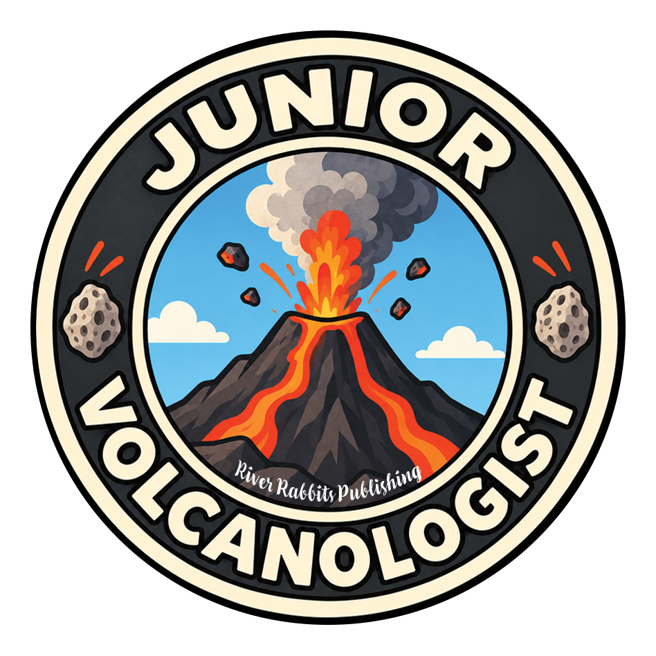 Junior Volcanologist Sticker – 3" Round
