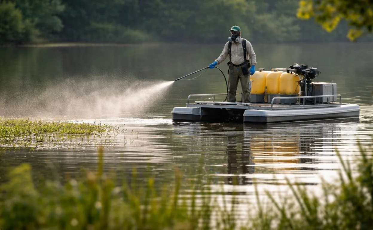 Lake Herbicide Algaecide Treatment Services