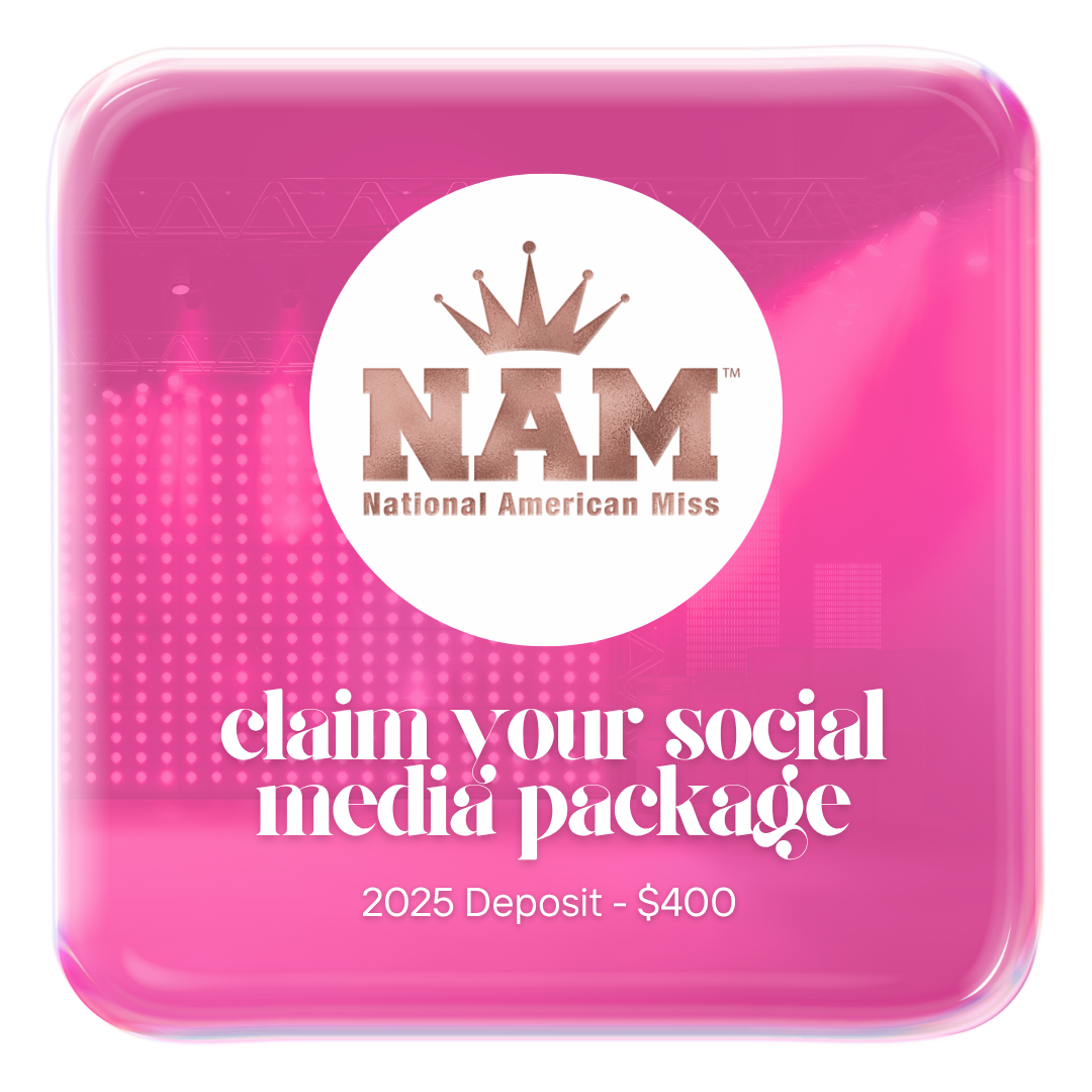 National American Miss 2026 | Pageant Paparazzi Deposit