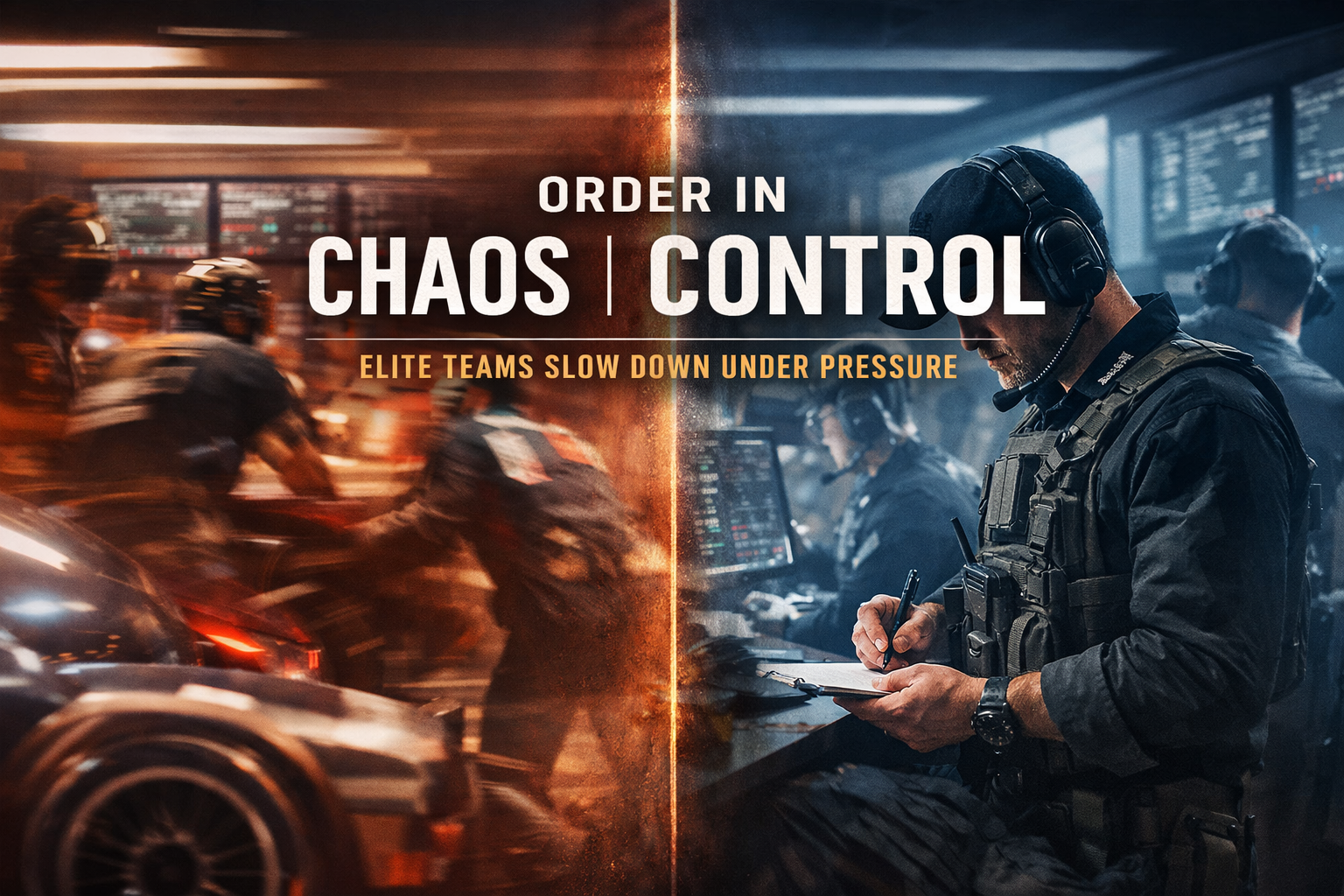 Order in Chaos: Why Elite Teams Slow Down When Pressure Spikes