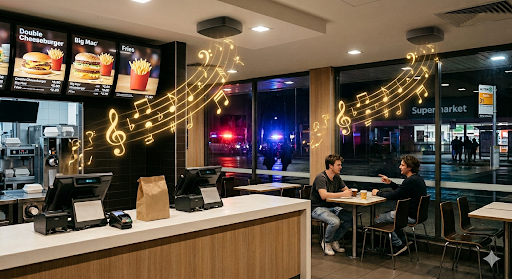 Bach, burgers, and behaviour: how classical music cuts out late-night chaos