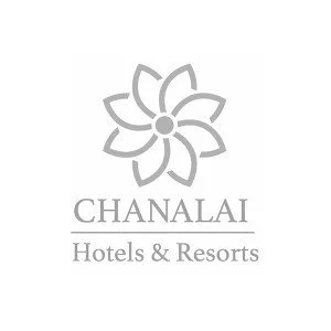 Chanalai Hotels & Resorts logo with a floral design above the text.