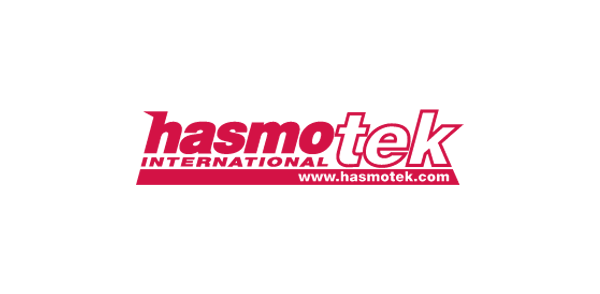 Hasmotek International logo on a white background.