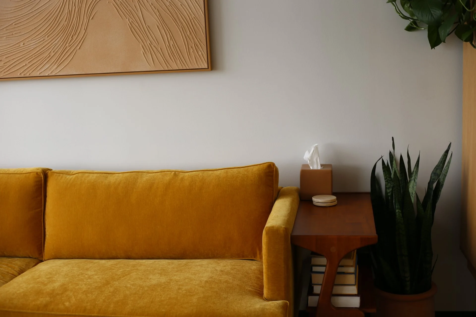 Comfortable Denver therapy session room