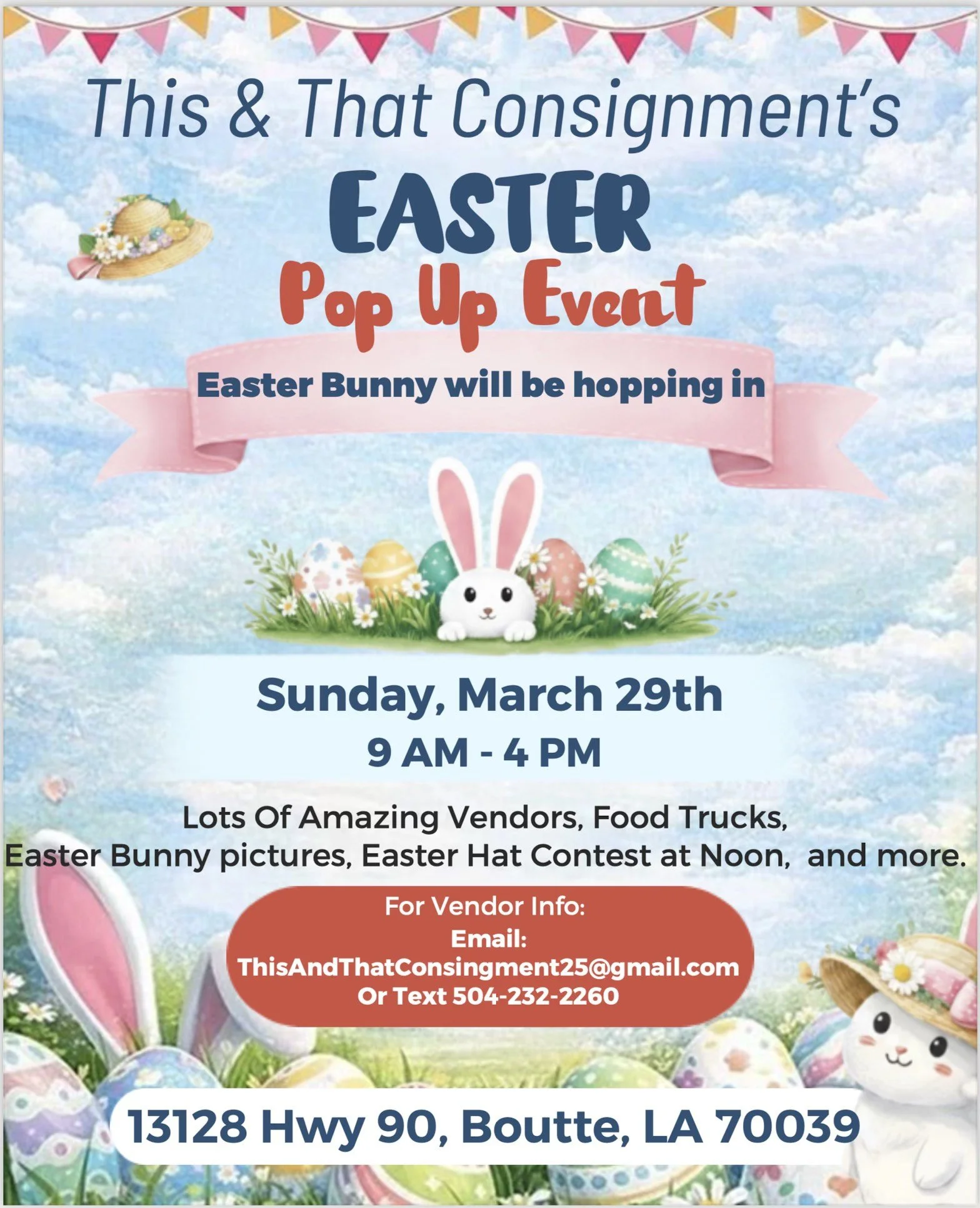 Easter Pop UP @ This &amp; That Boutte, LA