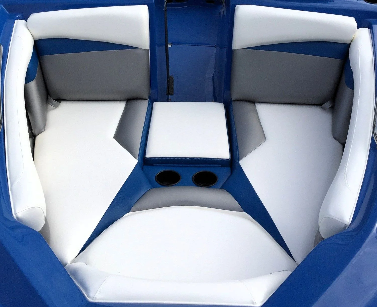 Nick and Cody's Creation - custom boat upholstery
