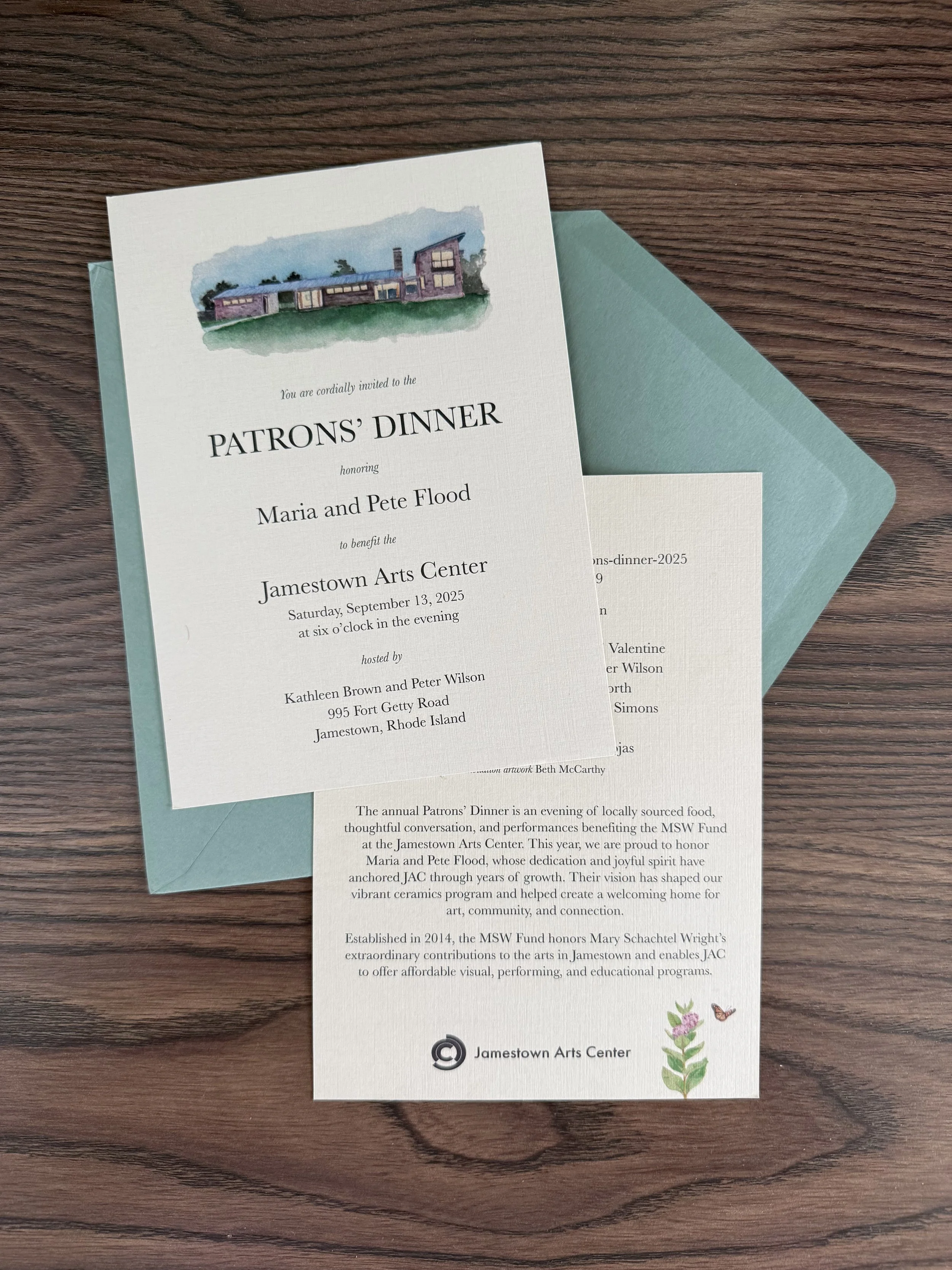 Patrons' Dinner 2025