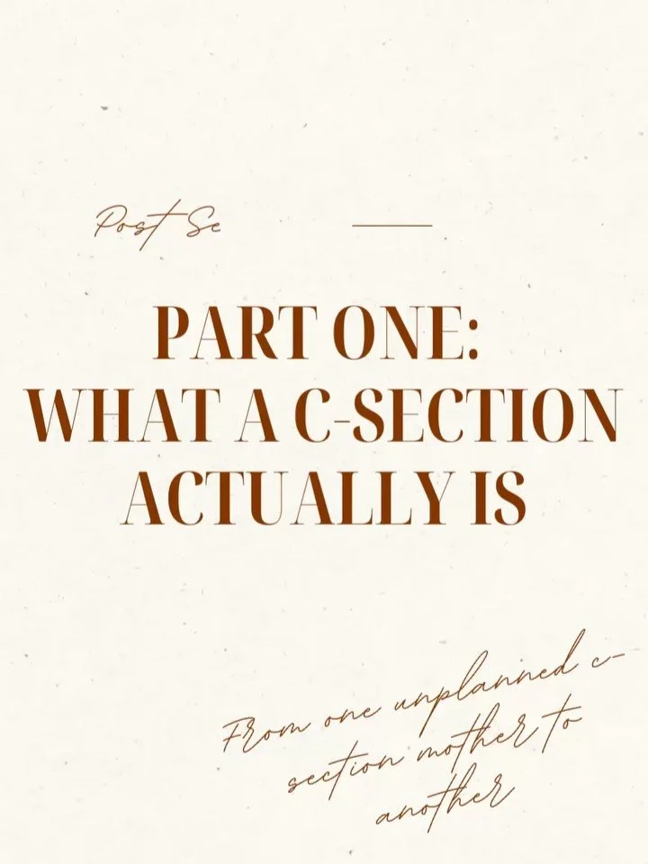 A C-section is major abdominal surgery.
Full Stop.
.
.
You should feel educated on what it is and what to expect whether it becomes part of your story or not because c-section prep and recovery deserves informed support, gentle rehabilitation and spa