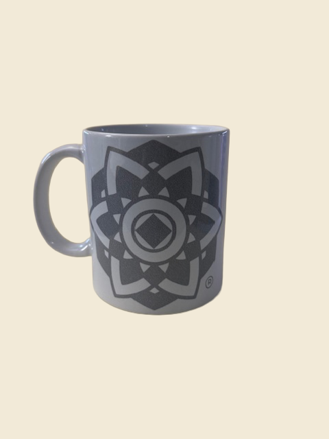 Mandala NA Symbol Mug - Personalized w/ Clean Date