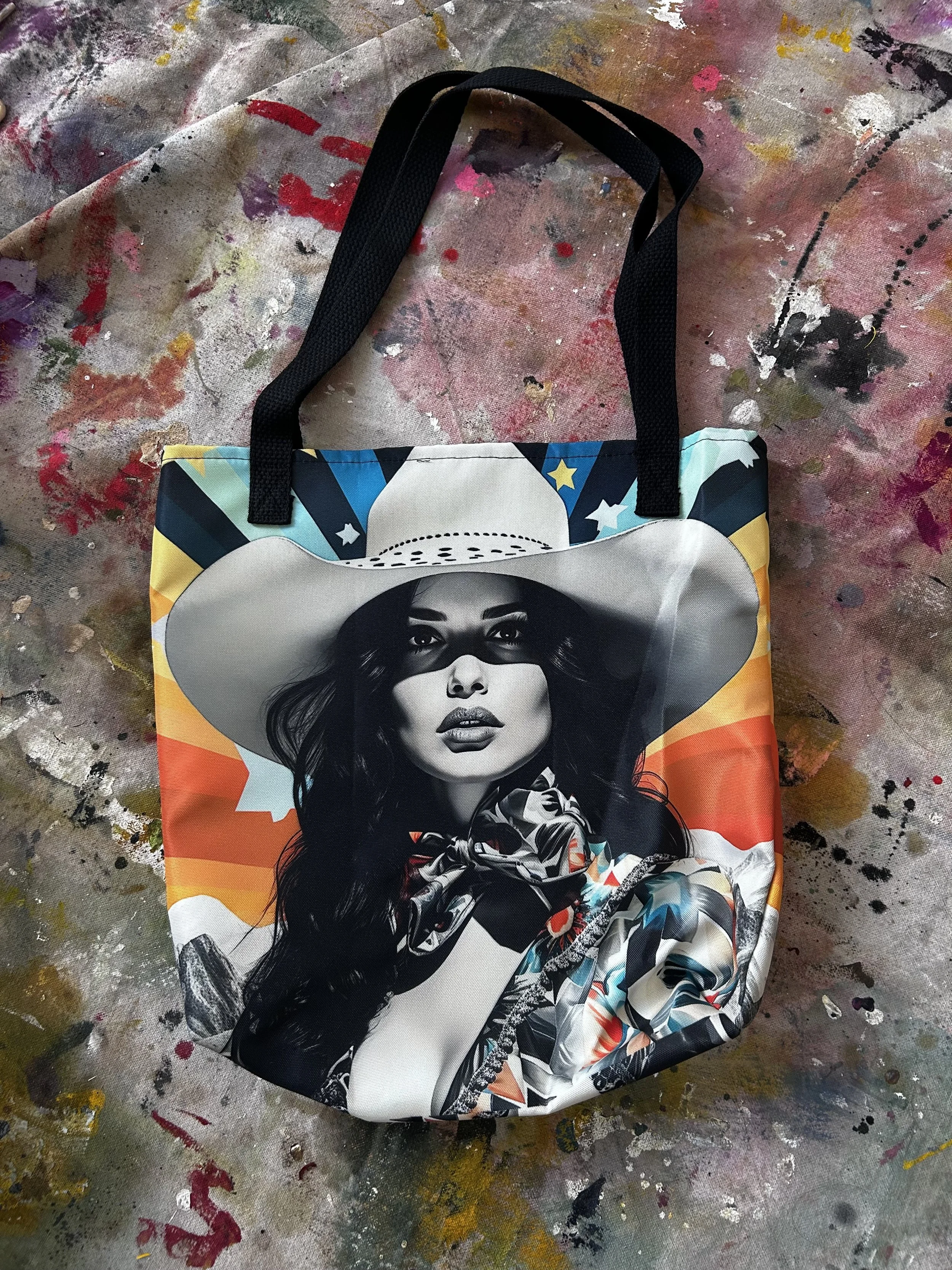 Cosmic Cowgirl Tote