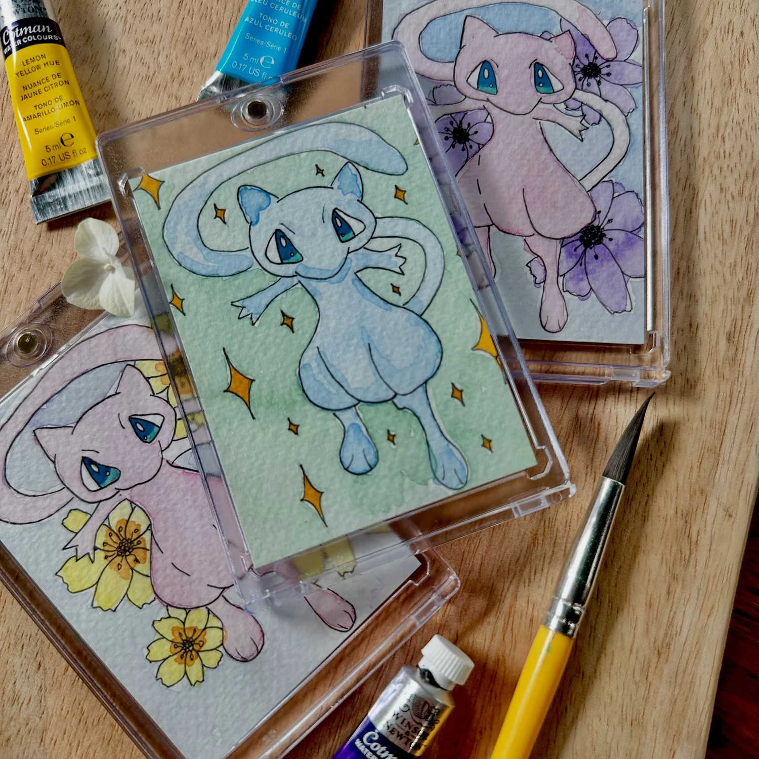 Mew Drawing Card